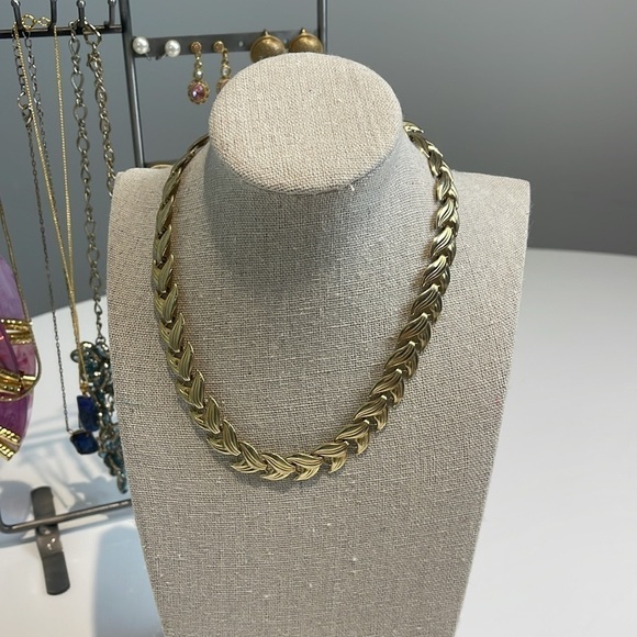 Vintage 80’s/early 90’s jewelry with stand - Picture 4 of 11